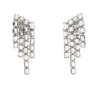 Swarovski, ,Accessories ,Donna ,Bianco ,ONE SIZE Millenia Orecchini a Clip Chandelier