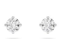 Swarovski, ,Accessories ,Donna ,Bianco ,ONE SIZE Orecchini a Lobo Stilla Attract