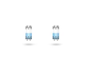 Swarovski, ,Accessories ,Donna ,Blu ,ONE SIZE Orecchini Stilla Taglio Cuscino