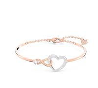 Swarovski, ,Accessories ,Donna ,Giallo ,ONE SIZE Bracciale da Donna con Simbolo dell`Infinito e Cuore