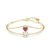 Swarovski, ,Accessories ,Donna ,Giallo ,ONE SIZE Bracciale da donna Zircone rosso Lega d'oro Strato Chroma 5683835
