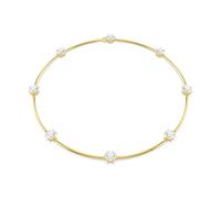 Swarovski Collana Constella, Bianco, Placcato in tono oro lucido