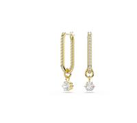 Swarovski, ,Accessories ,Donna ,Giallo ,ONE SIZE Eleganti Orecchini Constella con Cristallo