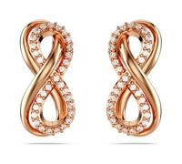 Swarovski, ,Accessories ,Donna ,Giallo ,ONE SIZE Orecchini Donna Infinito Bianco Oro Rosa Lega Hyperbola 5684085