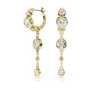 Swarovski, ,Accessories ,Donna ,Giallo ,ONE SIZE Orecchini in Oro con Cristallo Design Elegante