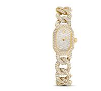Swarovski, ,Accessories ,Donna ,Giallo ,ONE SIZE Orologio a catena Dextera