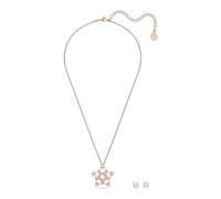 Swarovski, ,Accessories ,Donna ,Giallo ,ONE SIZE Set Collana e Orecchini Stella