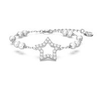 Swarovski, ,Accessories ,Donna ,Grigio ,ONE SIZE Bracciale Crystal Pearl