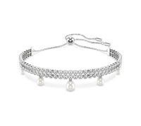 Swarovski, ,Accessories ,Donna ,Grigio ,ONE SIZE Bracciale in Cristallo, Argento Accessorio Elegante