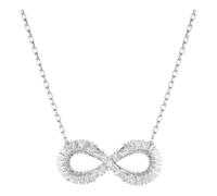 Swarovski, ,Accessories ,Donna ,Grigio ,ONE SIZE Collana Donna Pendente Iperbole Infinito Bianco Rodiato 5679434