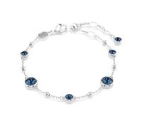 Swarovski, ,Accessories ,Donna ,Grigio ,ONE SIZE Elegante Bracciale con Cristallo in Blu