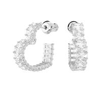Orecchini a buco Swarovski Matrix cuore rodio 5653170