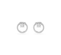 Swarovski, ,Accessories ,Donna ,Grigio ,ONE SIZE Orecchini a perno in cristallo Gioielli eleganti