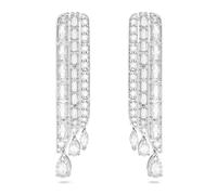 Swarovski, ,Accessories ,Donna ,Grigio ,ONE SIZE Orecchini Hyperbola Bianchi 5668354
