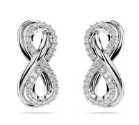 Swarovski, ,Accessories ,Donna ,Grigio ,ONE SIZE Orecchini Infinity White