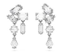 Swarovski, ,Accessories ,Donna ,Grigio ,ONE SIZE Orecchini Mesmera Bianchi