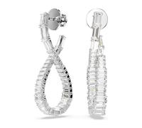 Swarovski, ,Accessories ,Donna ,Grigio ,ONE SIZE Orecchini Pendenti