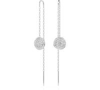 Swarovski Orecchini pendenti Meteora, Bianchi, Placcato rodio