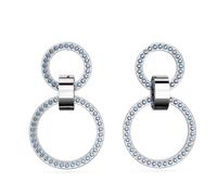 ORECCHINI CERCHI DONNA SWAROVSKI DEXTERA