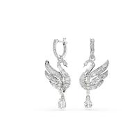 Swarovski, ,Accessories ,Donna ,Grigio ,ONE SIZE Orecchini Trasparenti per Donne