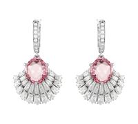 Swarovski, ,Accessories ,Donna ,Grigio ,ONE SIZE Orecchini Unisex Idyllia Shell Rosa Rodiato 5680295