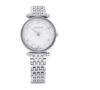 Swarovski Orologio Crystalline Wonder – Cristalli Swarovski, Bracciale Acciaio Inox, Quarzo, Argentato
