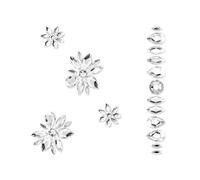 Swarovski, ,Accessories ,Donna ,Grigio ,ONE SIZE Set di gioielli per il corpo 5 Gemma Bianca 5651982