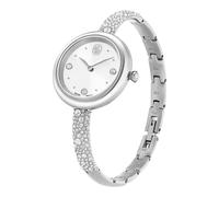 Swarovski Orologio Sublima bangle, Fabbricato in Svizzera, Bracciale di metallo, Tono argentato, Acciaio inossidabile
