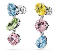 Swarovski Orecchini 'GEMA' acqua / limone / verde chiaro / rosa antico, Taglia One Size