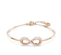 Swarovski, ,Accessories ,Donna ,Rosa ,ONE SIZE Bracciale Donna Hyperbola Infinity Bianco Oro Rosa 5679443