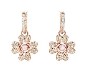 Swarovski, ,Accessories ,Donna ,Rosa ,ONE SIZE Orecchini da donna Orecchini a goccia Bianco, oro rosa Idyllia 5674212