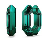 Swarovski, ,Accessories ,Donna ,Verde ,ONE SIZE Orecchini a cerchio ottagonali Lucent