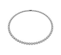 Swarovski, ,Accessories ,unisex ,Grigio ,ONE SIZE Esclusiva Collana Grigia per Adulti