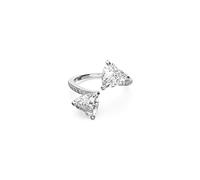 Swarovski Anello Attract Soul, Cuore, Bianco, Placcato rodio