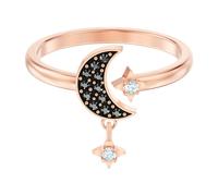 Swarovski - Anello con Design a Luna - - Accessories - Donna - Rosa - ONE SIZE