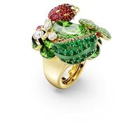 Swarovski Anello con motivo Idyllia, Multicolore, Placcato color oro