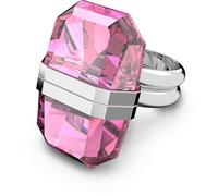 Swarovski Anello Donna Magnetico Anello Rodiato Rosa Gr.55 Nuovo