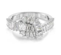 Swarovski Matrix Anello Bianco, Placcato rodio