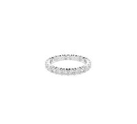 Swarovski Anello Matrix Vittore, taglio Rotondo, bianco, placcato rodio