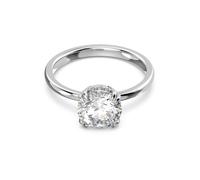 Swarovski Anello 'Stilla' argento / bianco Donna Swarovski 50