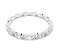 Swarovski Anello Vittore Marquise, bianco, placcato rodio