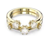 Swarovski Bague CONSTELLA:Ring DB White/GOS 55 5640965 Marque, Taille unique, Métal, Aucune pierre précieuse
