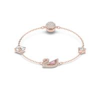 Swarovski - Bracciale Cigno Scintillante - - Accessories - Donna - Rosa - ONE SIZE