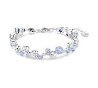 Swarovski Bracciale Constella, Misura mista, Blu, Placcatura rodio
