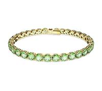 BRACCIALE TENNIS TAGLIO TONDO VERDE M SWAROVSKI
