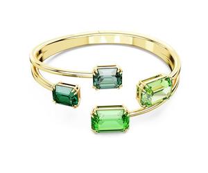 Swarovski Bracciale da donna Millenia Verde Placcato color oro 5671246