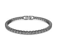 Bracciale Swarovski Tennis Deluxe round grigio 5514655