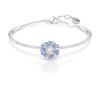 BRACCIALE RIGIDO IDYLLIA FIORE BLU DONNA SWAROVSKI