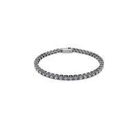 BRACCIALE MATRIX TENNIS TAGLIO ROUND RUTENIO M SWAROVSKI