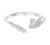 Swarovski - Bracciale rigido aperto Swan Lake - - Accessories - Donna - Grigio - ONE SIZE